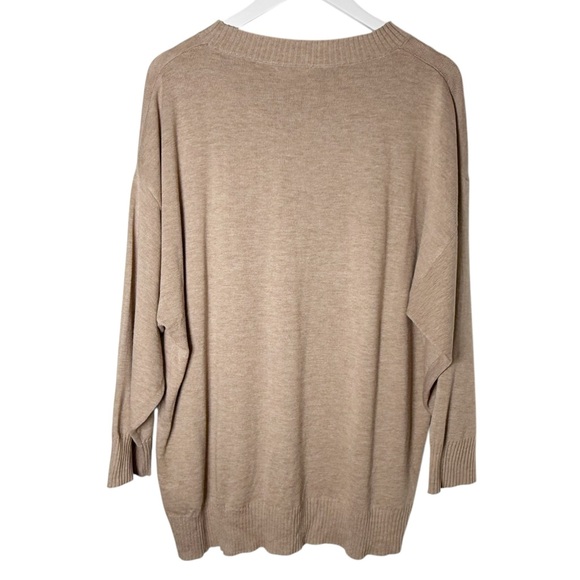 MOVESGOOD Cashmere Bamboo Blend Oversized Sweater Size S/M - Picture 4 of 10